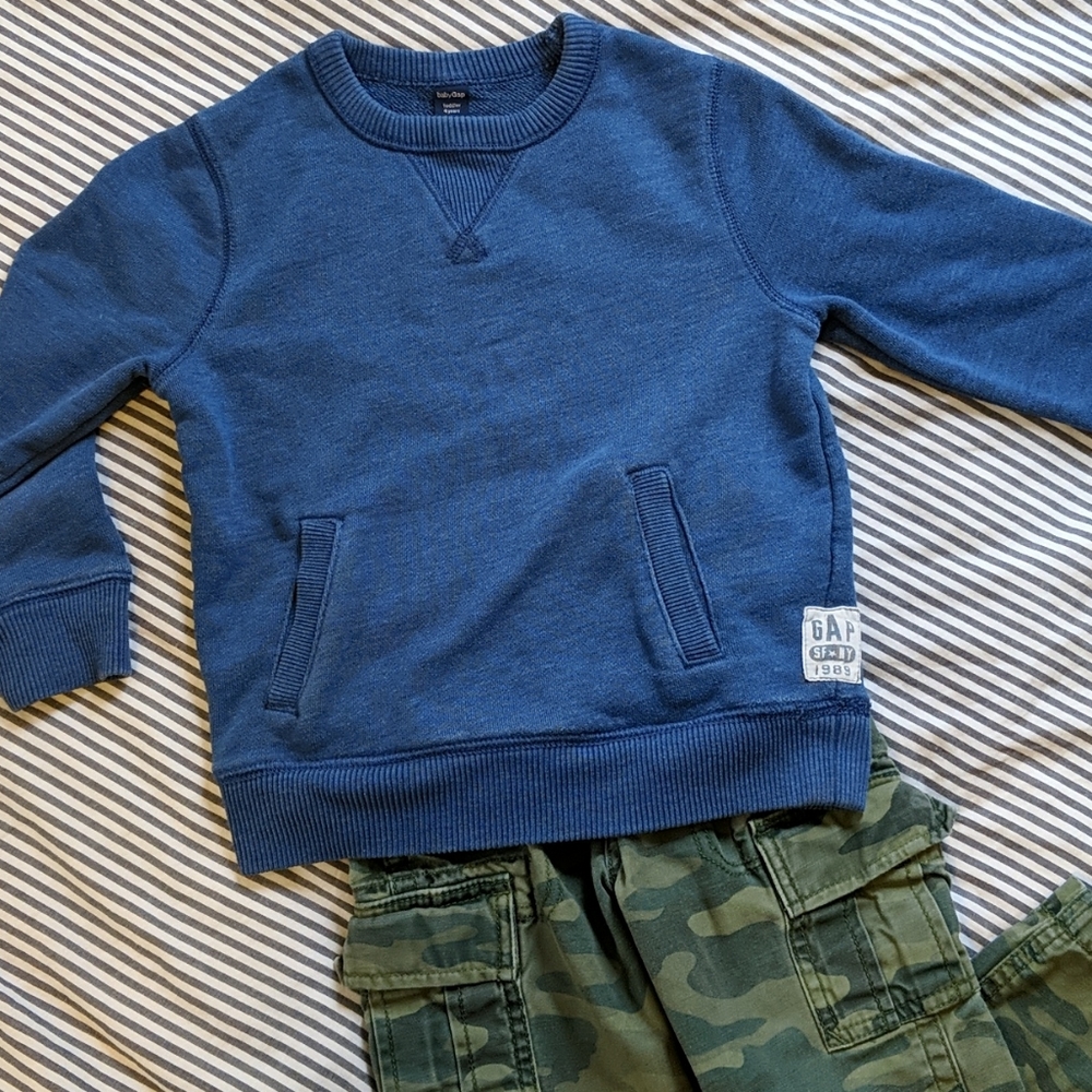 Gap Kids Blue Crewneck Sweatshirt